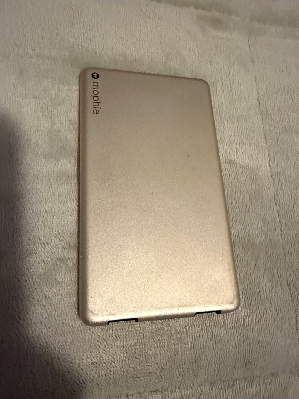 mophie Slim Portable Power Bank in Rose-Tone Metallic